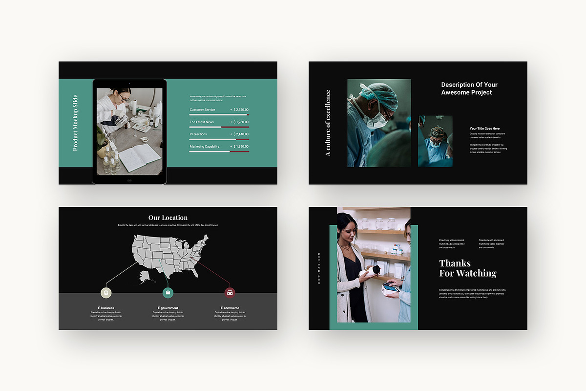 Mao : Medical Biz Plan Google Slides, a Presentation Template by Punkl Camp (Photo 16 of 16)