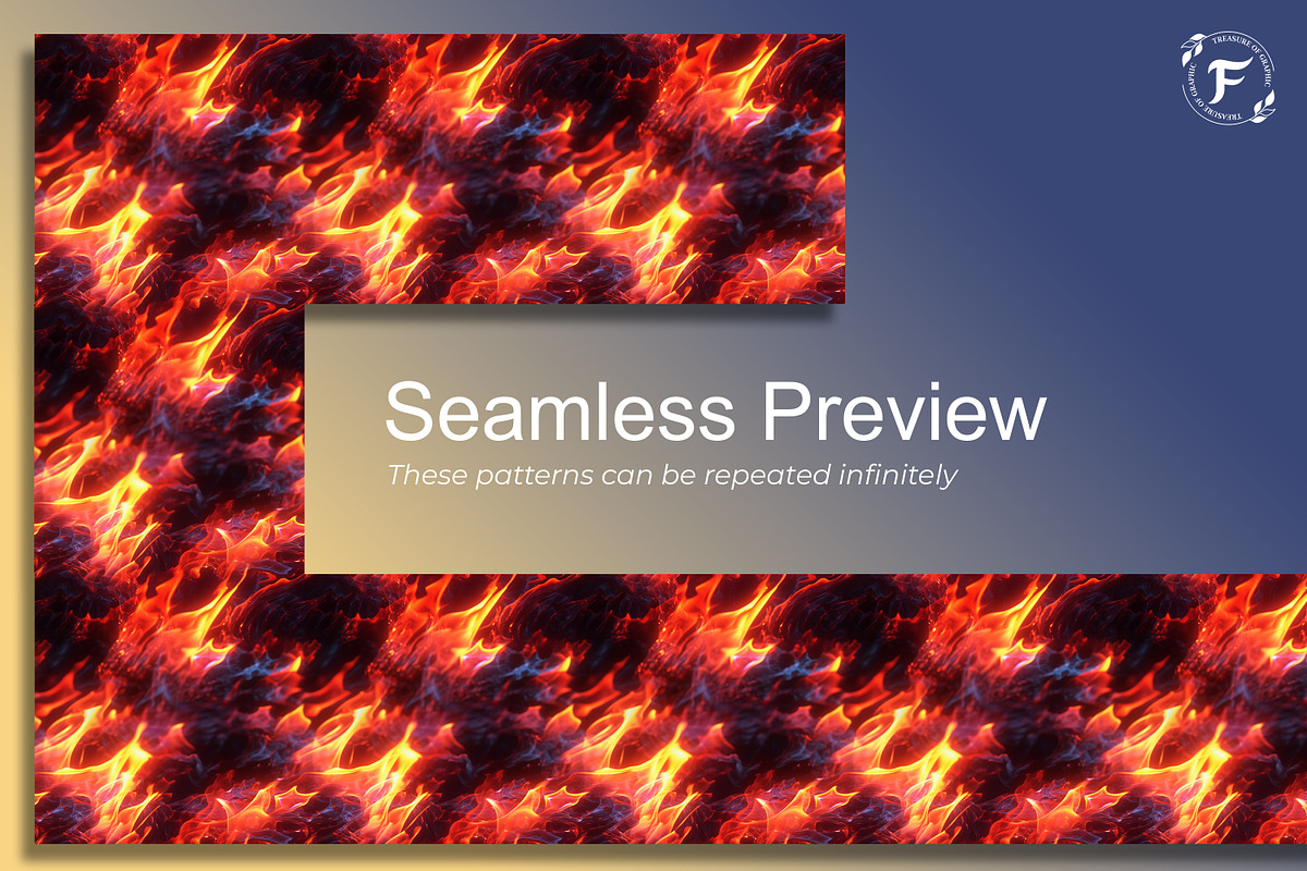 Fire Seamless Pattern, a Pattern Graphic by Forhadx5 (Photo 2 of 6)