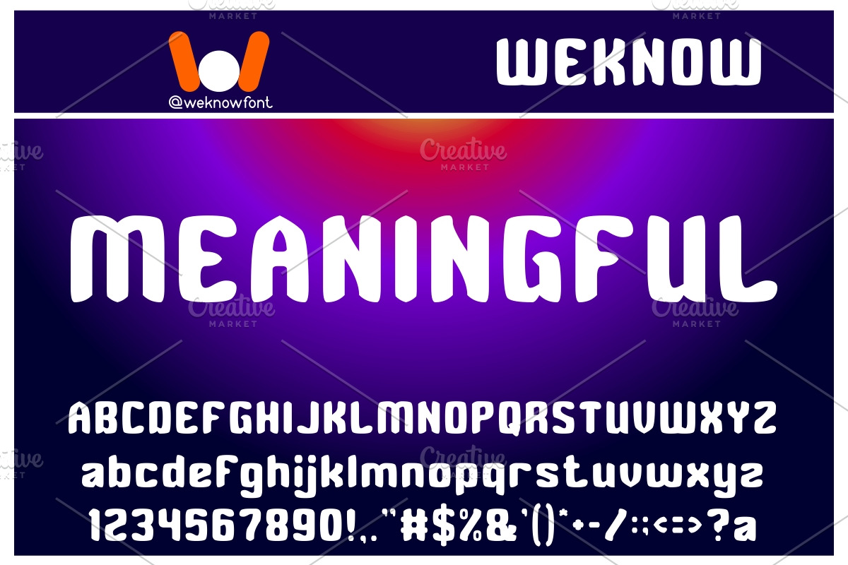 Across to any verse font, a Font by weknow (Photo 5 of 5)