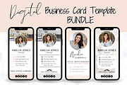 Digital Business Card Template Bundle