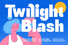 Twilight Modern Display Serif