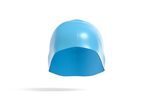 Blue Swim Cap 3D Model