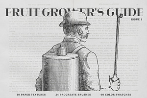 Fruit Grower's Guide Procreate Kit