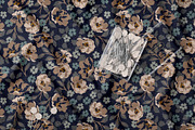 Vintage Floral Seamless Pattern, a Pattern Graphic by StudioGlouna (Thumbnail 2 of 11)
