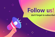 Social Media Announcement and Hiring, an Object Illustration by Julia Tim (Thumbnail 3 of 6)