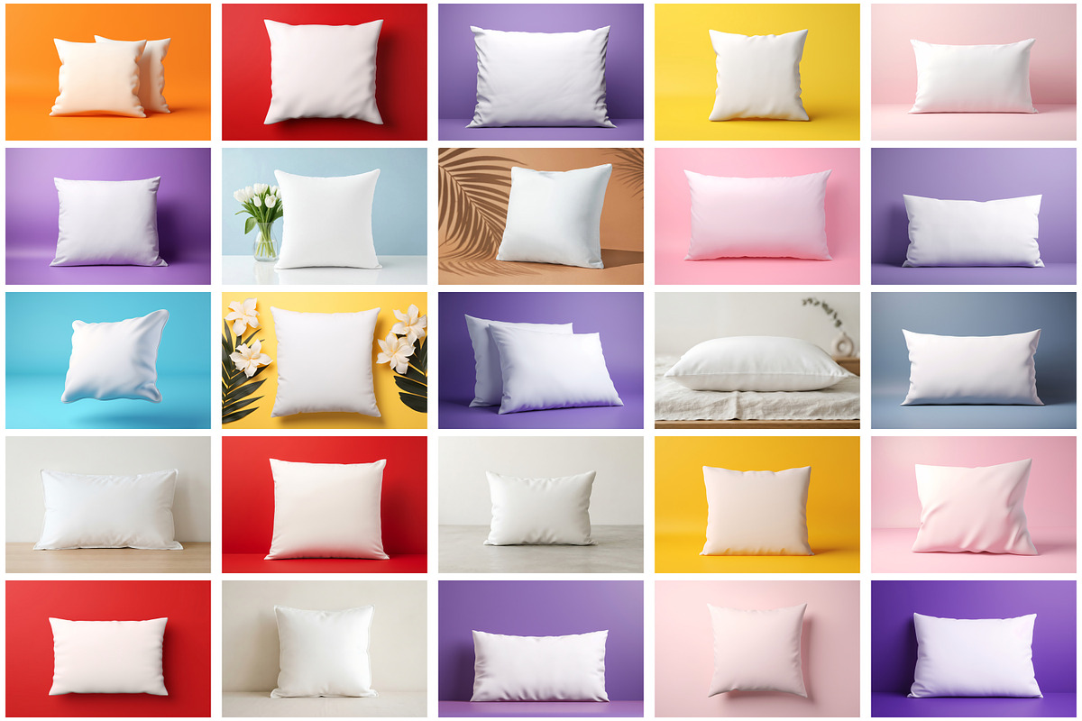 Pillow Mockup, a Household Mockup by Forhadx5 (Photo 8 of 16)