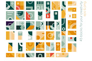 Fun Geometry pattern bundle., a Pattern Graphic by lisa_kalev (Thumbnail 15 of 22)
