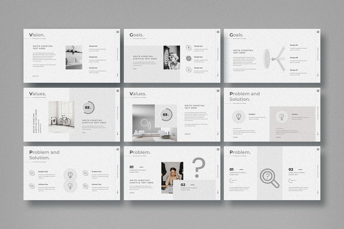 Minimal Presentation Template, a Presentation Template by Studio Temply (Photo 17 of 28)