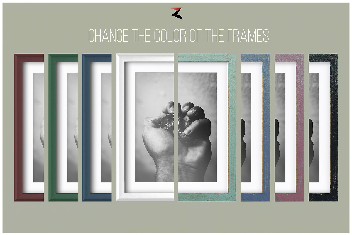 Frames Creator 6K (Wall & Desk), a Print Template by Zabiegala MP (Photo 4 of 16)