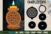 Rattan Candlestick Lasercut, an Object Graphic by OTVEY DESIGN (Thumbnail 7 of 13)