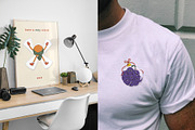 Winter Characters Illustration set, a Seasonal Illustration by marmarina (Thumbnail 11 of 12)
