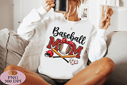 Baseball Mom PNG, an Illustration by Daily.Designs (Thumbnail 2 of 5)