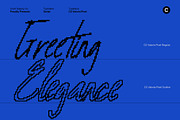 CS Valoria Pixel, a Script Font by Craft Supply Co. (Thumbnail 3 of 8)
