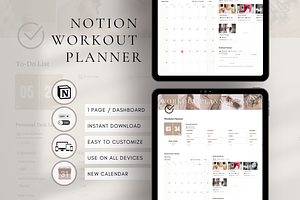 Workout Log Template For Notion