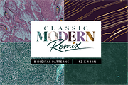 Classic Modern Remix - Patterns, a Pattern Graphic by Maria J. Black Studio (Thumbnail 1 of 3)