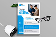 Digital Business Corporate Flyer, a Flyer Template by FlyeredTemplate (Thumbnail 2 of 3)