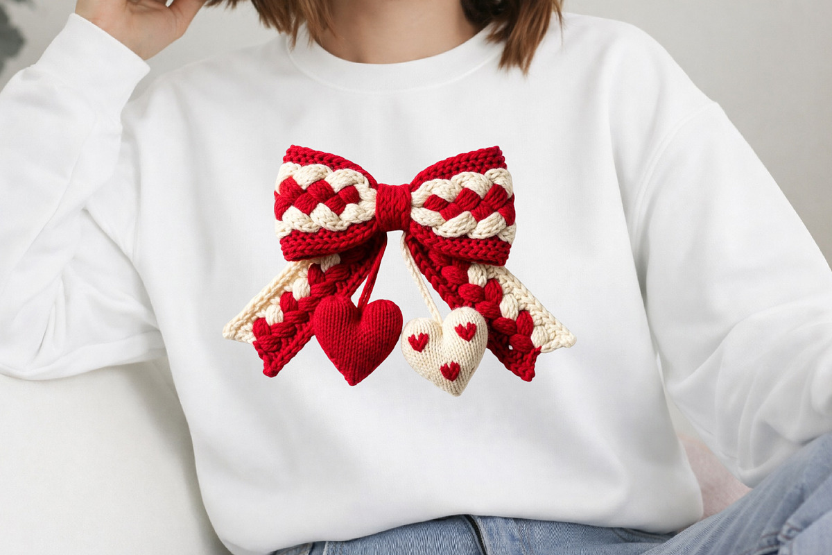 Cute Valentine Bow PNG, an Illustration by DreamArtGraphic (Photo 2 of 4)
