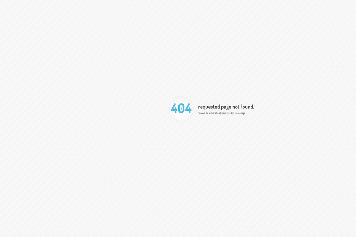Error pages, a Templates & Theme by Knofe (Photo 2 of 4)