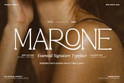 GC Marone - Elegant Essential Serif, a Serif Font by Glyphonic (Thumbnail 1 of 15)