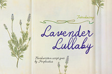 Handwritten Font Lavender Lullaby