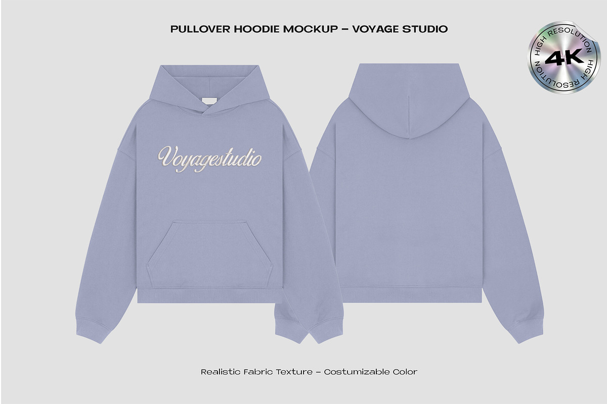 PULLOVER HOODIE MOCKUP, a Hoody Mockup by Voyage Studio (Photo 1 of 3)
