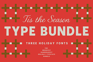 Holiday Bundle: Holiday Fonts