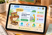 Owl Teacher Character Bundle, an Education Illustration by Palau (Thumbnail 2 of 9)