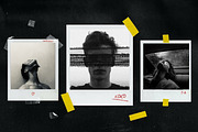 Polaroid frames | Film frame overlay, a Social Media Template by Presets store (Thumbnail 2 of 4)