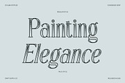 CS Alma Stippled, a Serif Font by Craft Supply Co. (Thumbnail 3 of 8)