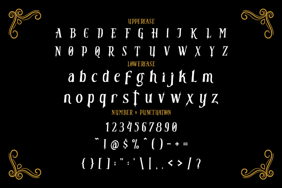 Black Crest Pirates Font, a Font by PutraCetol Studio (Photo 5 of 5)