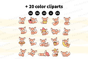 Cute Fennec Fox, an Animal Illustration by Palau (Thumbnail 8 of 10)