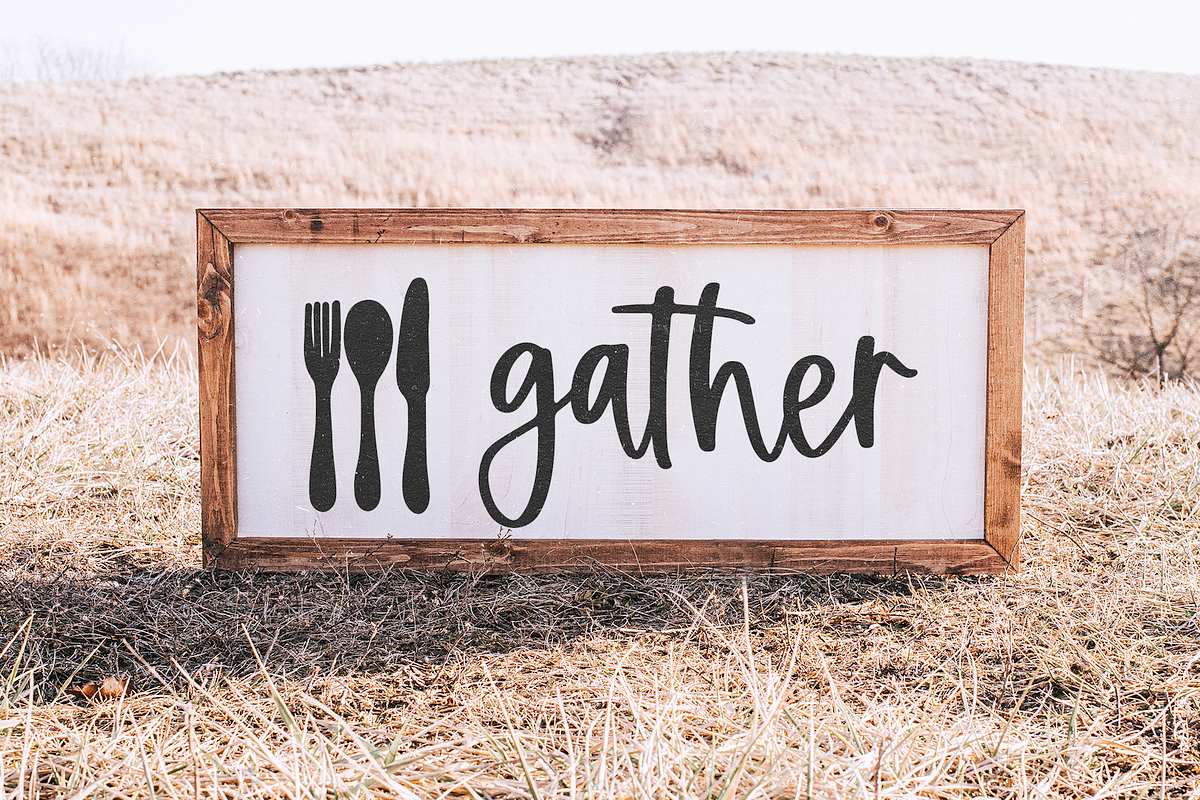 Country Kitchen | Farmhouse Font