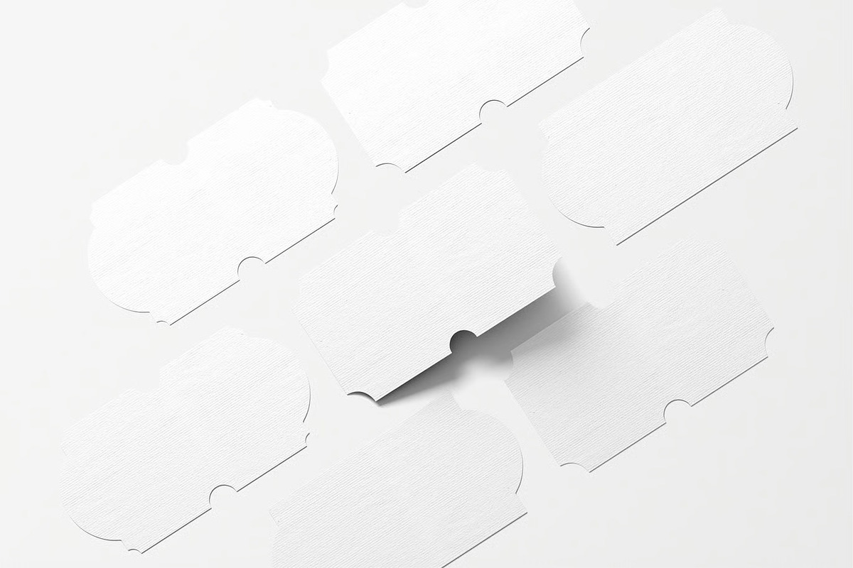 Label Mockup, an Advertising Mockup by zpackcreative (Photo 4 of 5)
