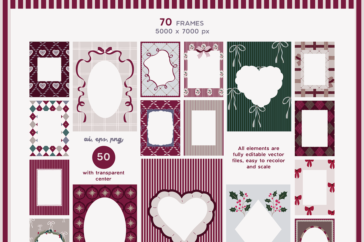 Cozy Christmas Collection, an Object Graphic by Animoon (Photo 8 of 15)
