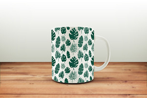 Seamless Botanical Leaf PATTERN