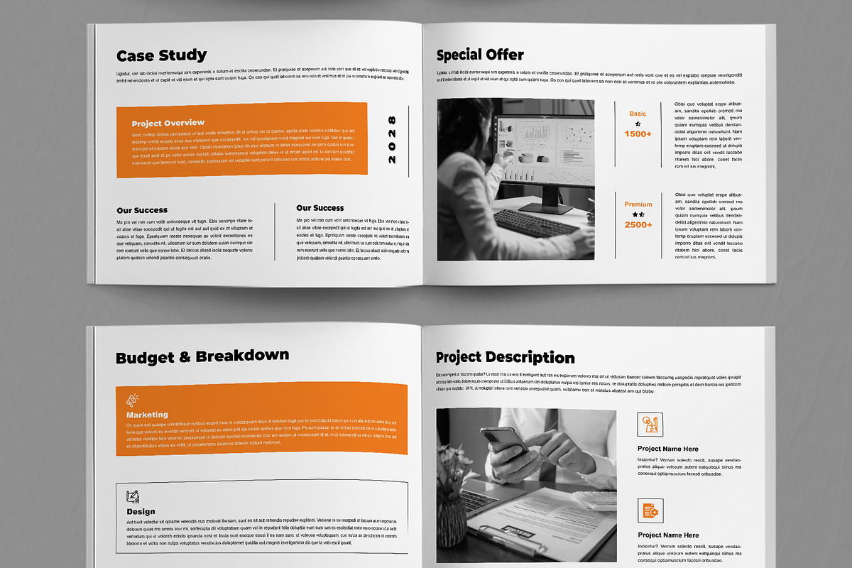 Brand Proposal Design Template, a Brochure Template by ContestDesign (Photo 3 of 5)