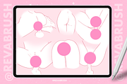 Procreate Female Mature Adult brush, a Brush Add-On by Revabrush (Thumbnail 3 of 5)