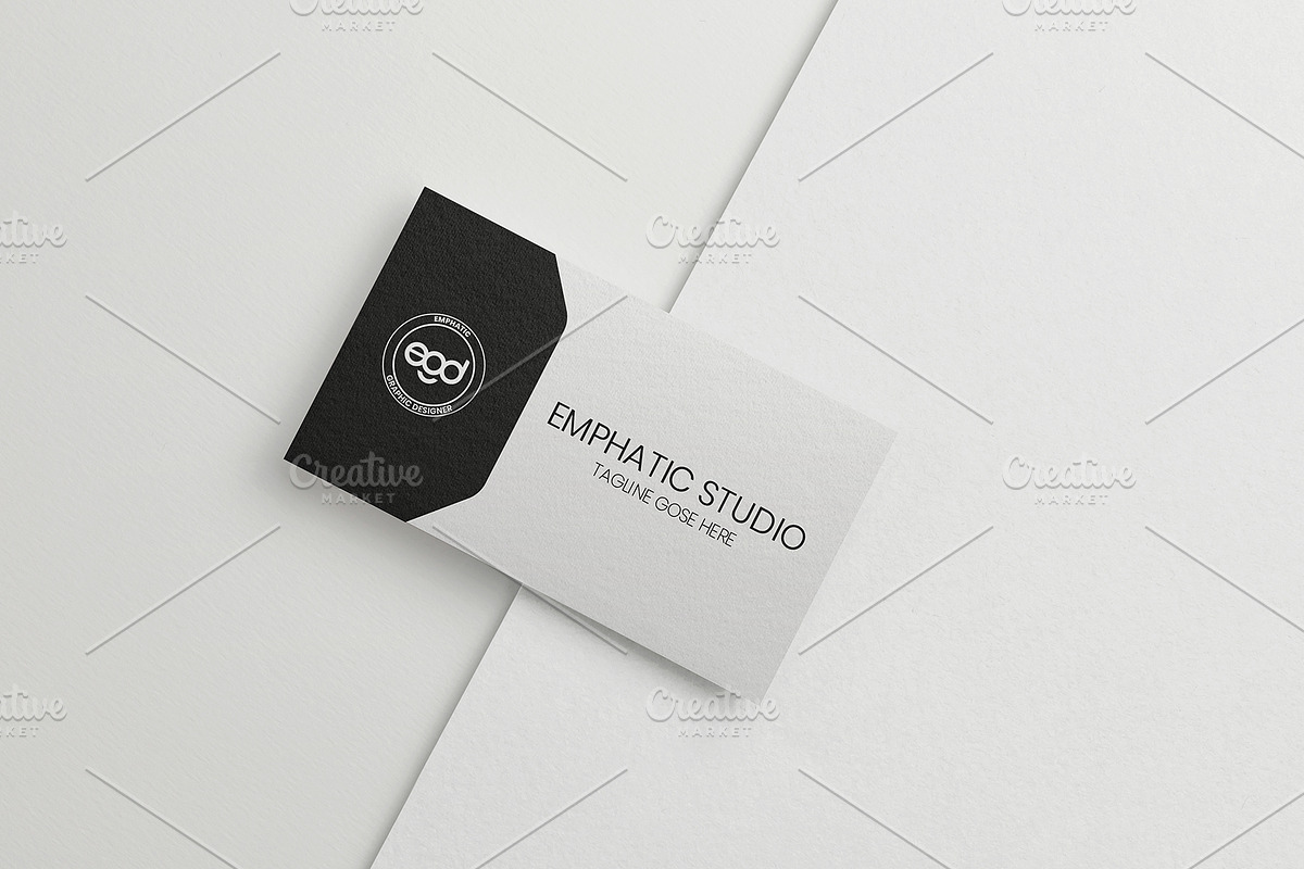 Professional Minimal Business Card, a Business Card Template by ExpertDesigner411 (Photo 4 of 5)
