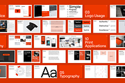 Modern Brand Guidelines Template, a Presentation Template by Typefool's Shop (Thumbnail 3 of 10)