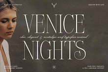 Venice Nights - Nostalgic Serif Font
