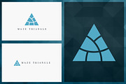 20 Triangle Logos - Filled edition, a Branding & Logo Template by VP Fonts (Thumbnail 15 of 21)