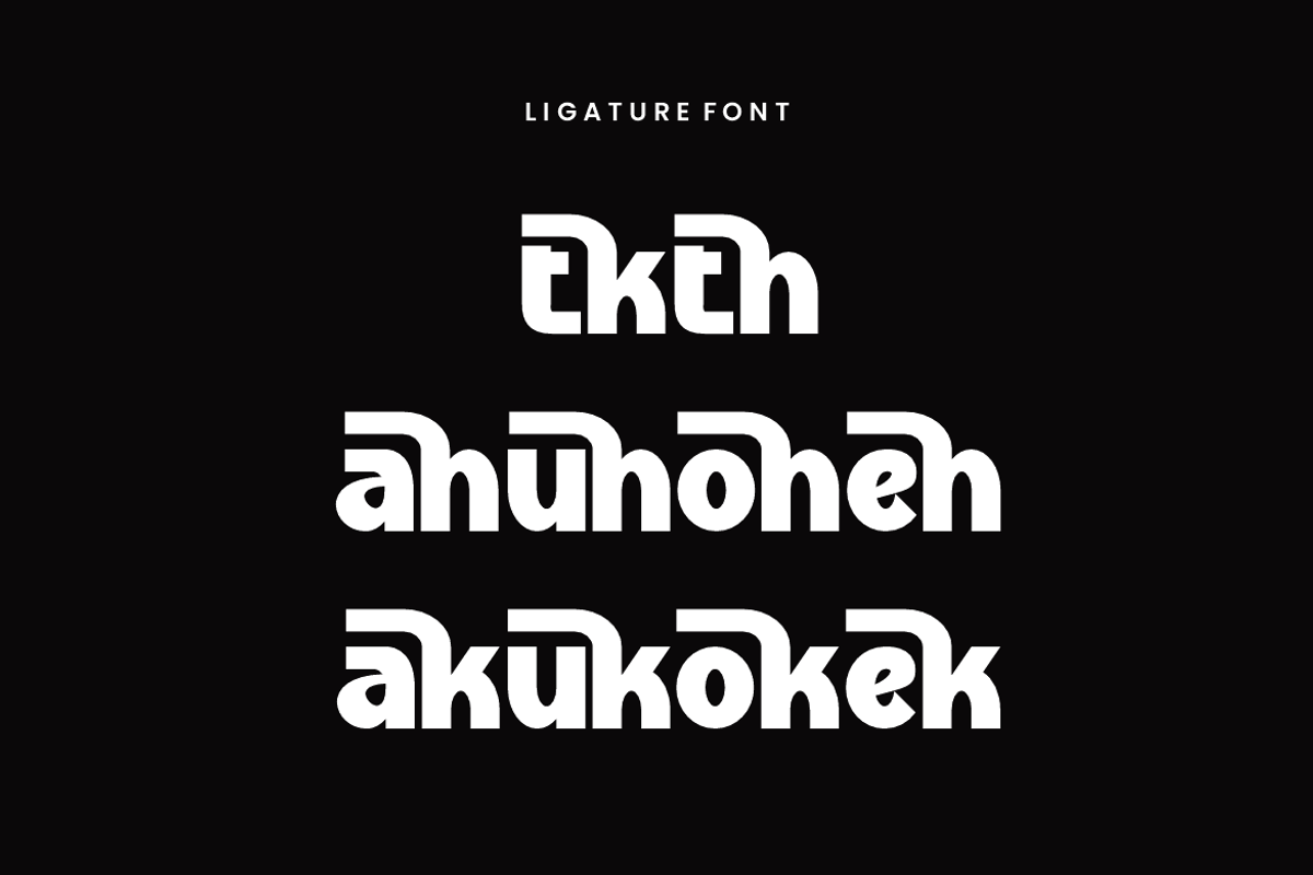 Gythar - Modern Bold Font, a Sans Serif Font by QR Design Studio (Photo 9 of 14)
