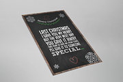 Christmas Greeting Card Chalkboard, a Card Template by SPACECAKE (Thumbnail 4 of 5)