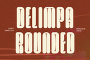 Delimpa Rounded, a Sans Serif Font by Craft Supply Co. (Thumbnail 1 of 8)