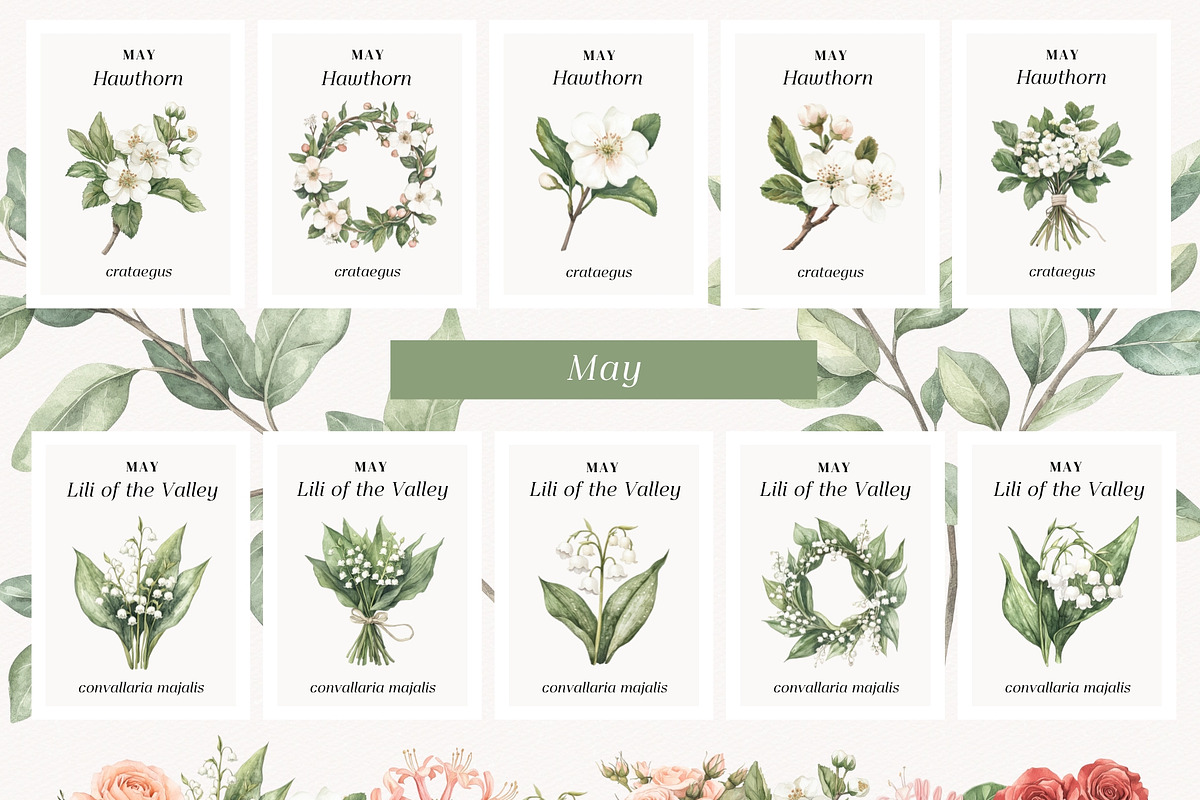Birthday Flowers, a Decorative Illustration by PeDe Designs (Photo 6 of 10)