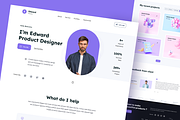 Personal Portfolio Website, a Templates & Theme by Arafatsadik1 (Thumbnail 1 of 2)