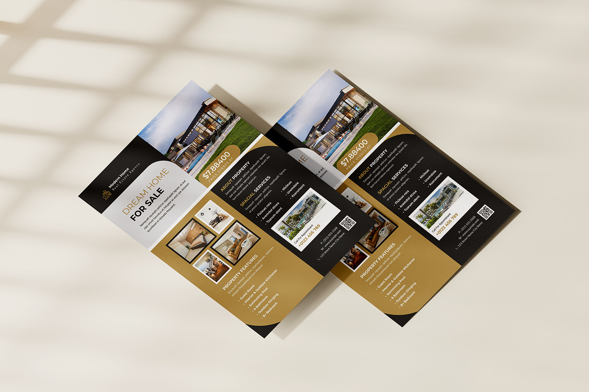 Real Estate Flyer, a Flyer Template by Cleffon_Graphic_Studio (Photo 3 of 3)