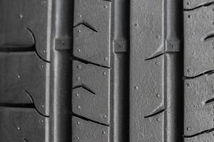Vertical Tire Tread Macro, a Transportation Photo by Ales Munt