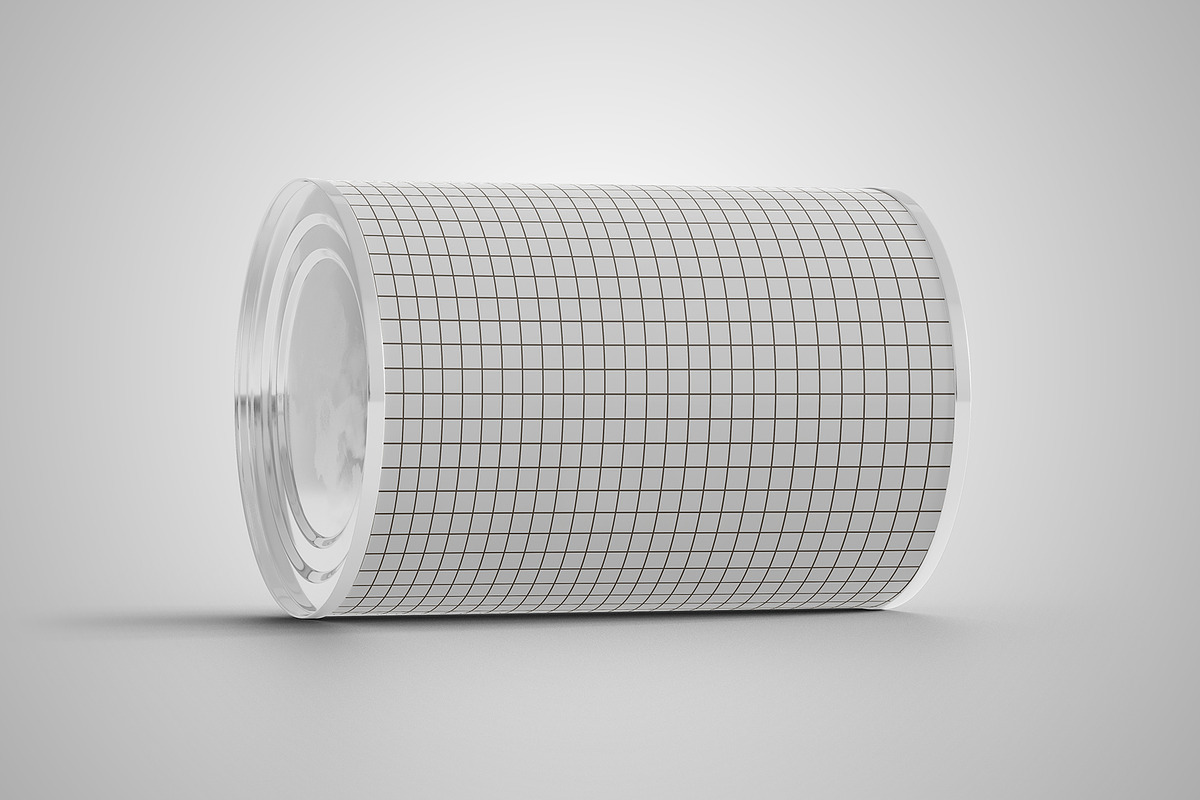 Canned Food Mockup 10 PSD Files, a Cups & Container Mockup by Muhazdinata (Photo 15 of 21)