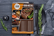 BBQ flyer menu, a Flyer Template by imadeDesign (Thumbnail 3 of 3)